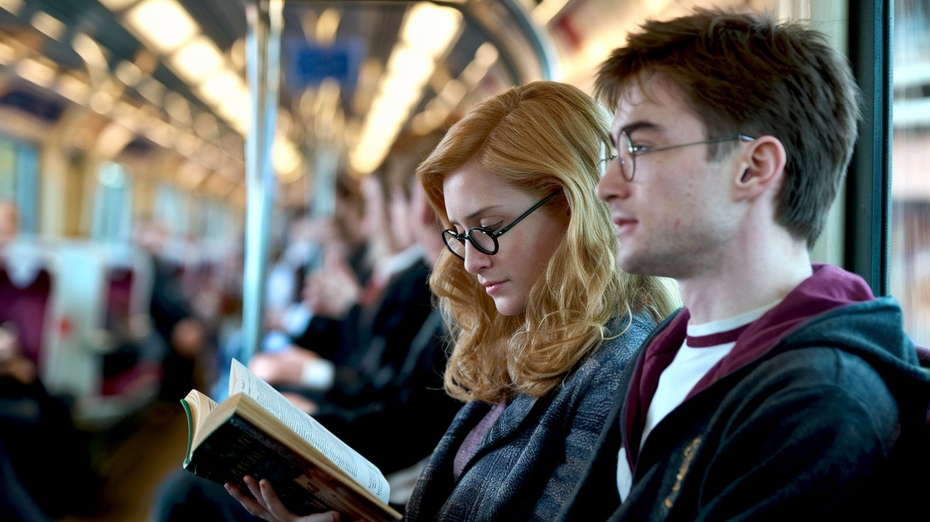 How Did Hermione Recognize Harry on the Train