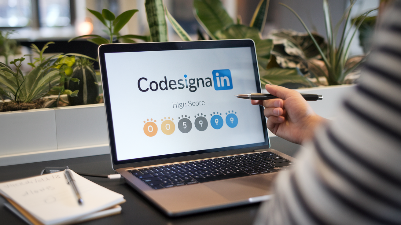 How to Share CodeSignal Score on Linkedin :after:09/10/24