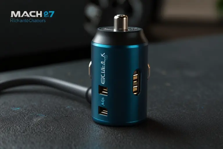 Mach 3 78W Super Fast Triple Car Charger Wholesale